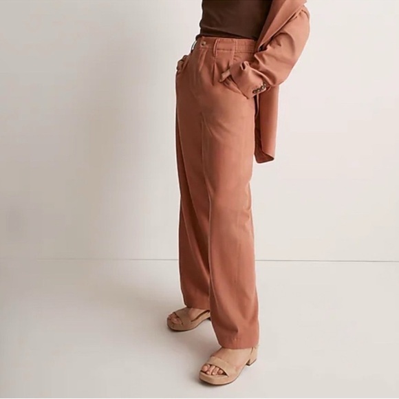 Madewell The Neale Straight Leg Pant in Drapeweave - Picture 2 of 10